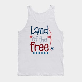 Land of the Free Tank Top